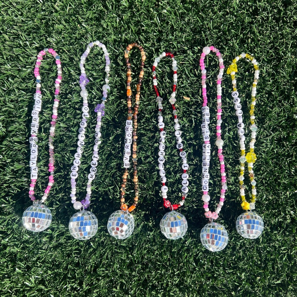 Taylor Swift Mirrorball Car Charms